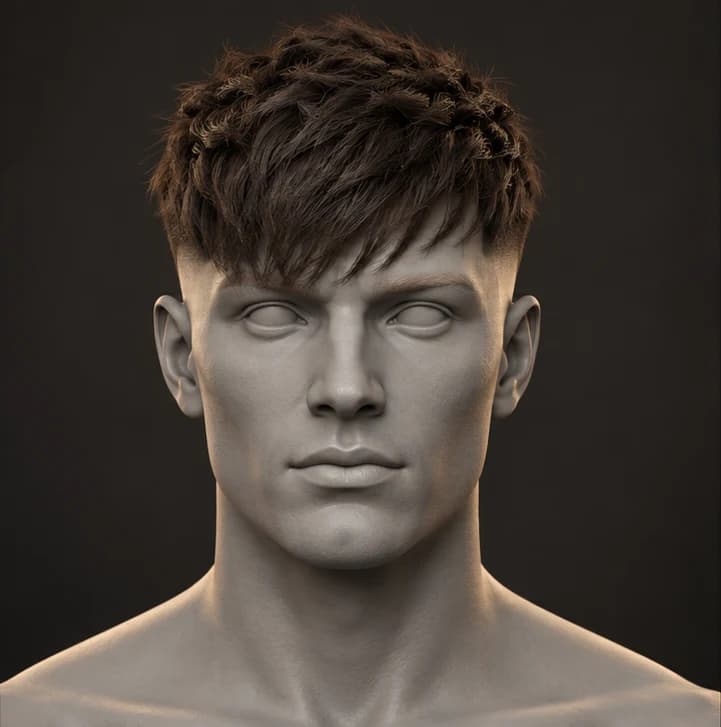 Render 3D Burst Fade