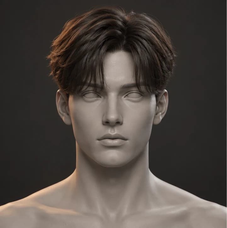 Render 3D Two Block